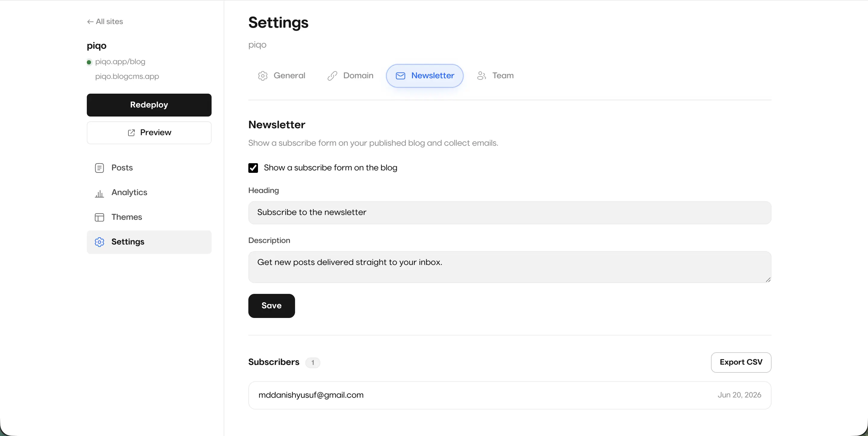 Capture leads with built-in forms